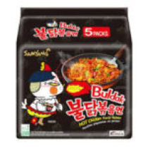 Samyang Noodle Hot Chicken BLACK BAG (5x140G) x 8